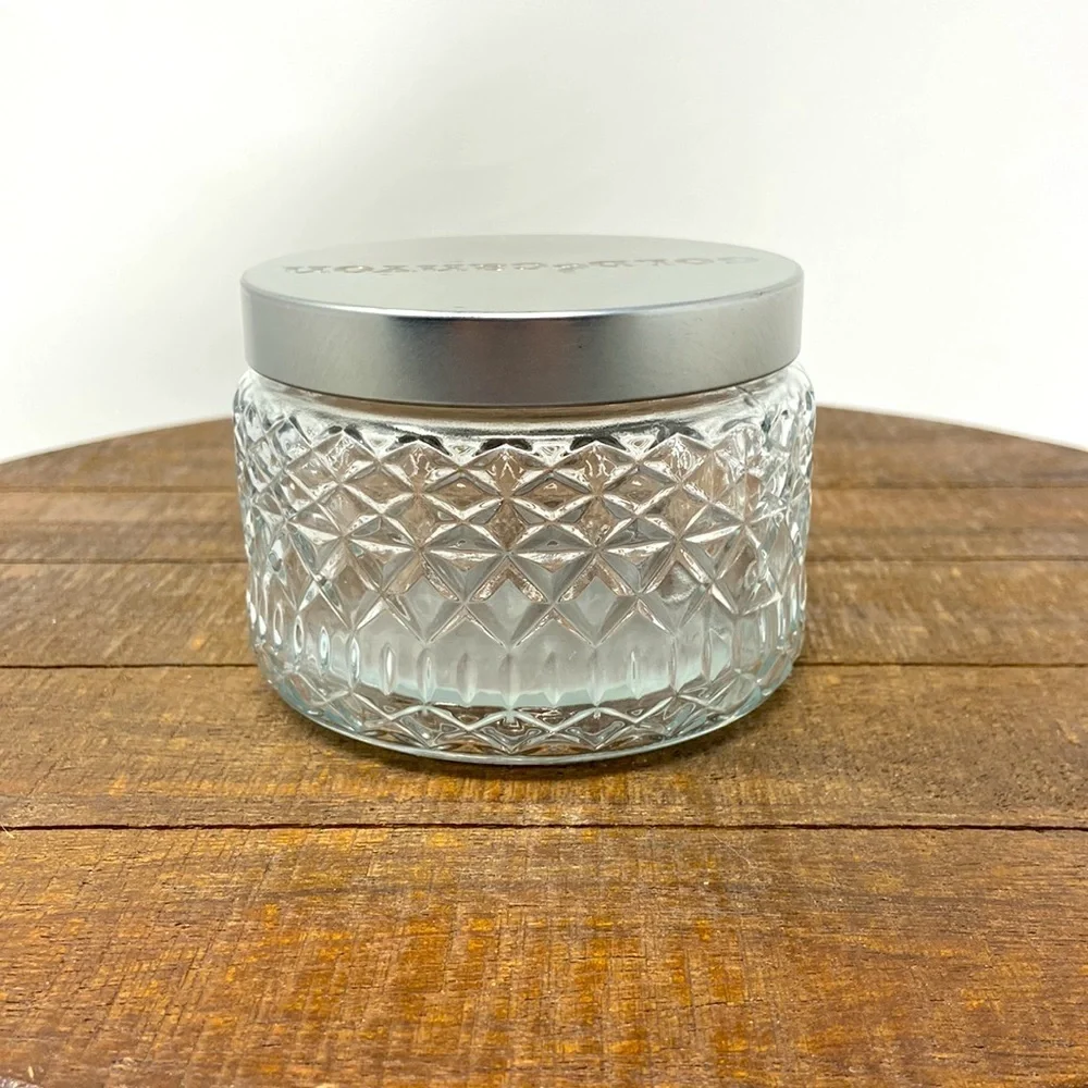 Gold Canyon Clear Glass Jar Container 3”x 3.5”